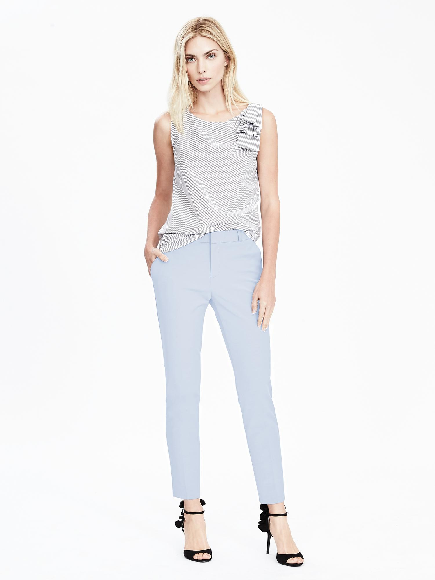 Lyst Banana Republic Averyfit Crop Pant